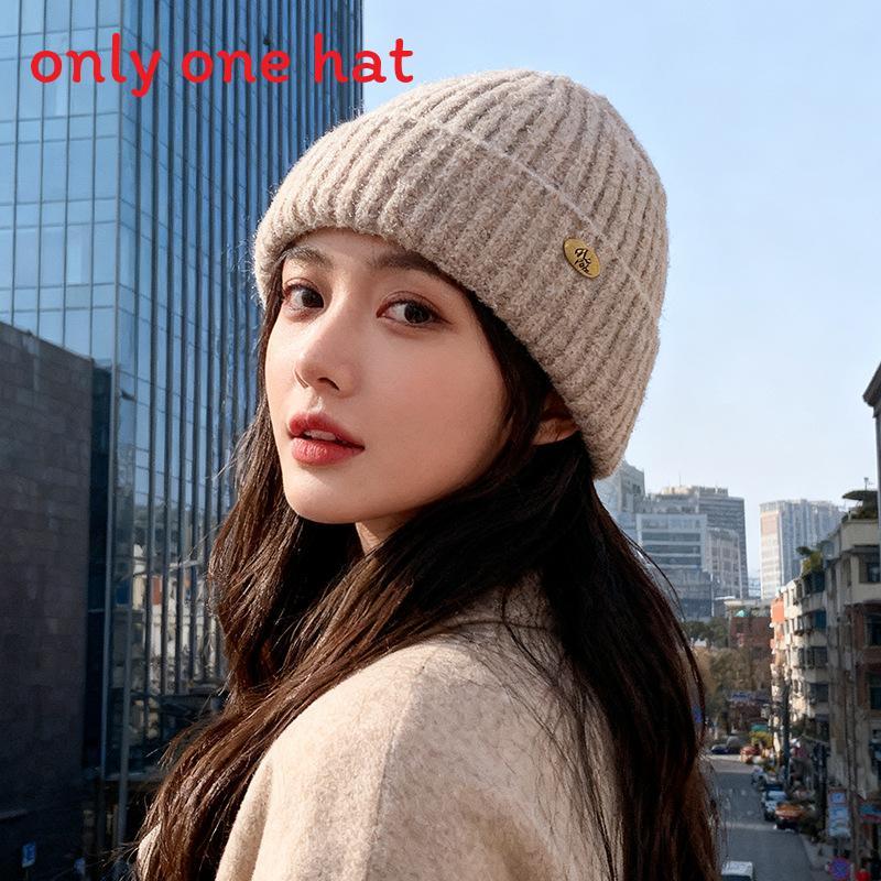 Acrylic Knit Beanie For Men Women Fall Winter Cozy Cold Weather Headwear