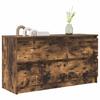 TV Cabinet Smoked Oak 100 x 35 x 54 cm Particleboard