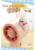 Cartoon Mini Portable USB Rechargeable Handheld & Desktop Silent Fan