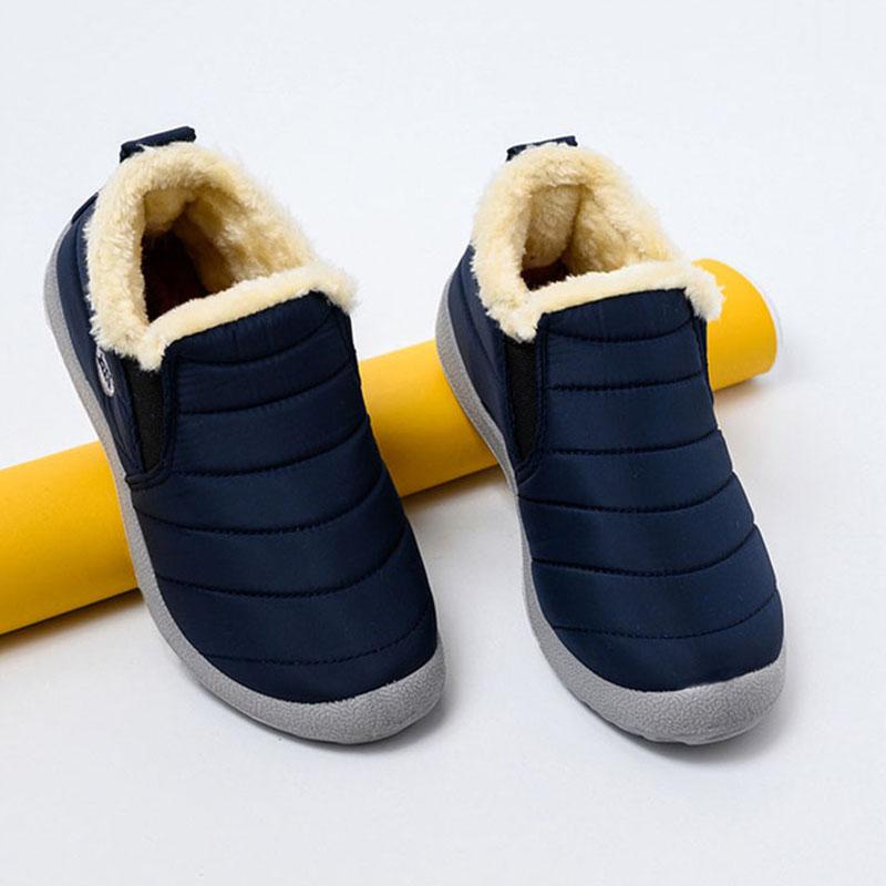 Men Shoes Sneakers Breathable Boots Men Winter Snow Boots Casual Men Winter Boots Ankle Sneakers Furry Warm Male Shoe Work Shoes