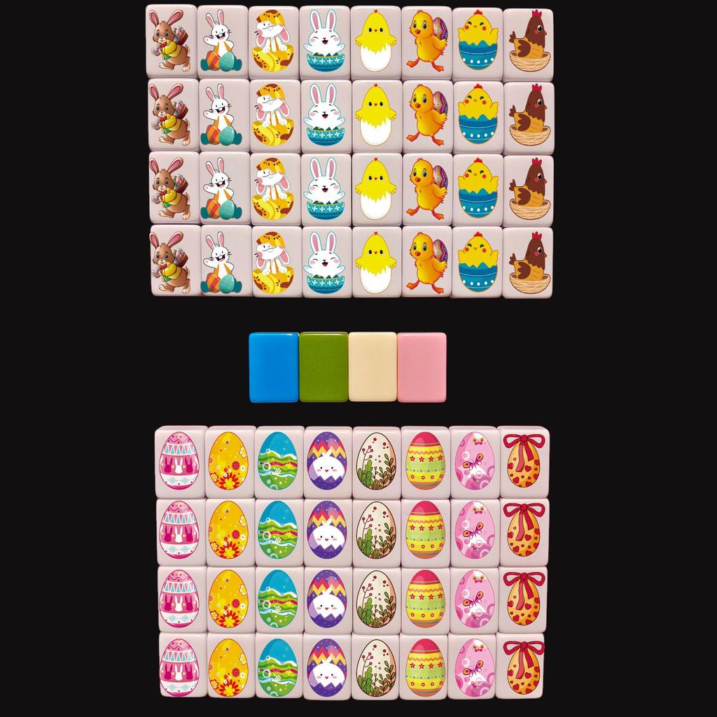 Professional American Mahjong Style Push Game Triple Match Puzzle Rectangle Desktop/Tabletop Game Luxury Acrylic Collectible