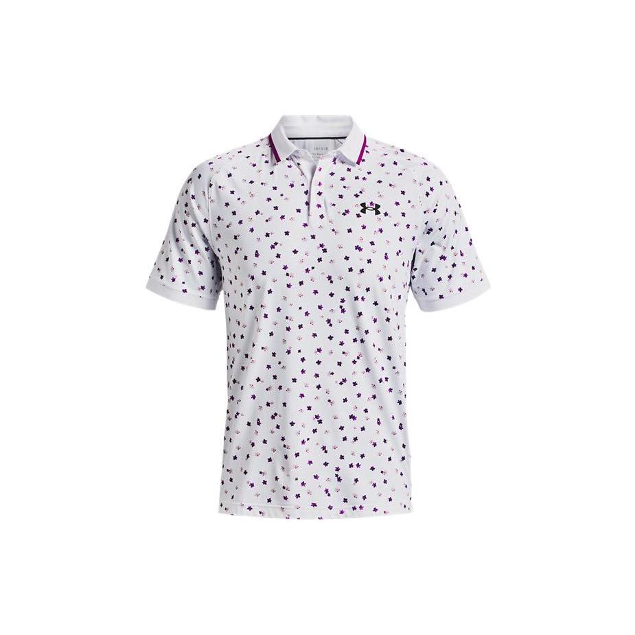 Under Armour Мужские рубашки-поло Белые Умеренные Прямой крой 1370091-100