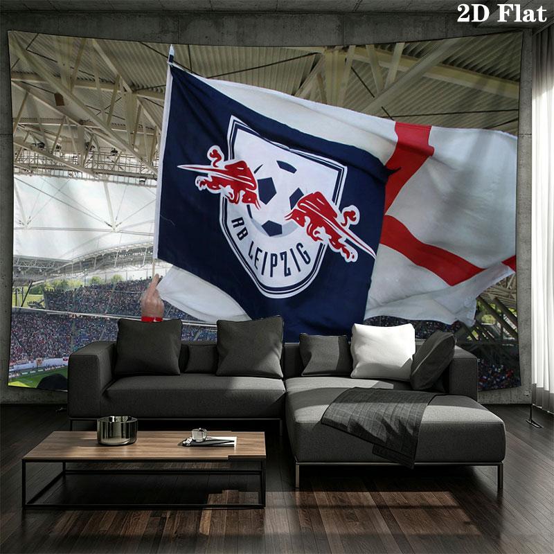 RB Leipzig Art Wall tapestry, aesthetic printed fabric blanket, suitable for bedroom, living room, and home decor.