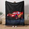 1pc Mcqueen Car Adventure Flannel Blanket Soft Warm Throw Blanket for Bedroom Living Room Bed Travel Camping Picnic Gift. M730030