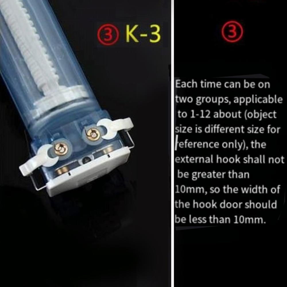 Быстрая Формовка на Наживках Автоматическое Устройство для Клипсования Наживки K1 K2 K3 Вспомогательный Инструмент для Рыбалки Портативный ABS Магнитный Механизм для Крючков Снасть