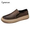 Новые мужские туфли из натуральной кожи 2024 года, деловая официальная обувь, дизайнерская повседневная обувь для мужчин, удобные мужские туфли, мокасины для вождения