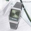 Casio Universal Retro Anadigi Metal Wristwatch