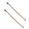 2 Pieces Rosewood Violin Bow Musical Instrument Accessory 1/2 Parts