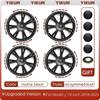 4PCS Hub cap Performance Replacement Wheel Cap 19-Inch Automobile Hubcap Full Rim Cover Accessories for Tesla Model Y 2018-2023