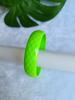 17MM Grid Fluorescent Color Vibrant Acrylic Resin bangle Bracelet Popular Fashion Colorful Daily Casual Matching Bracelet