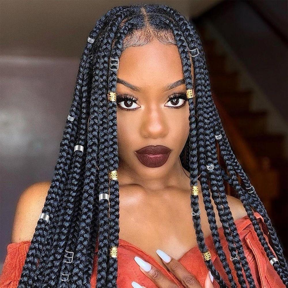 Alloy Alloy Braid Clips Silver Color Non Piercing Ear Cuffs New Design Hair Jewelry  Beach Party