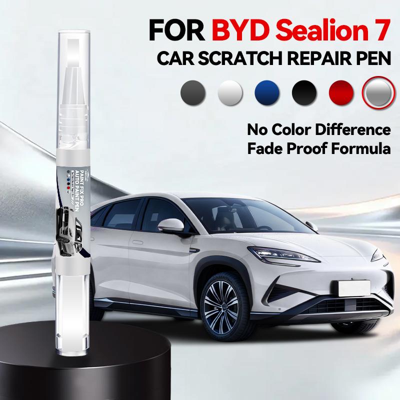 For BYD SEALION 7 Car Paint Repair Pen Touch Up Scratch Remover DIY Auto Accessories White Purple Black Atlantis Grey