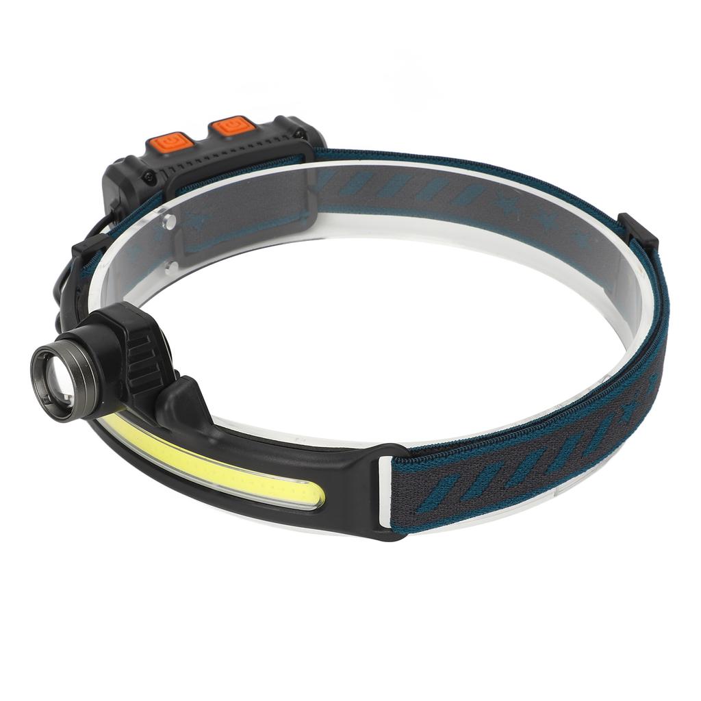 Outdoor COB Floodlight Headlamp Type C Rechargeable LED Headlamp Outdoor Fishing Cycling Running
