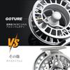 Goture Fly Reel, Drop-in Reel, Large Arbor, Aluminum Alloy Disc Drag, Interchangeable Left/Right, 9/10
