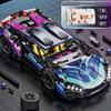 Кибер Спортивный Автомобиль Строительные Блоки - Модель-Пазл Lamborghini и Porsche для Мальчиков и Девочек