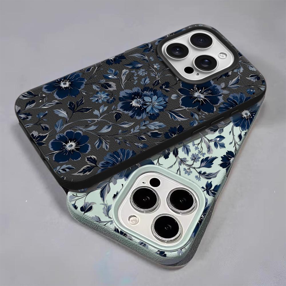 Beautiful Big Flowers Mobile Phone Case For IPhone 17 16 15 14 13 12 Pro Max 11 Ultra Slim Shockproof Cover For IPhone Air