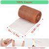 copper snail strip slug fence copper fence copper netting slug collar 100% copper wire copper wool garden snail repellent