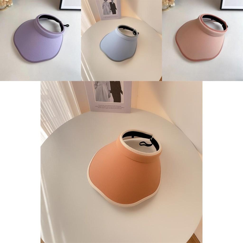 Сладкий и милый солнцезащитный козырек для женщин, регулируемая шляпа с защитой от УФ-лучей для активного отдыха