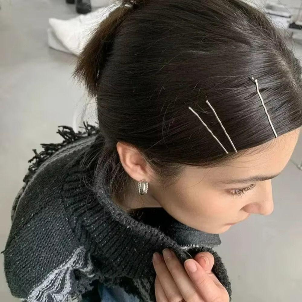 300Pcs U-Shaped Metal Hair Clips Curly Wavy Boxed Hair Styling Accessories Daily Life