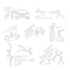 Vziguhk Don't Touch My Car Decal, Don't Touch My Car Stickers, Don't Touch My