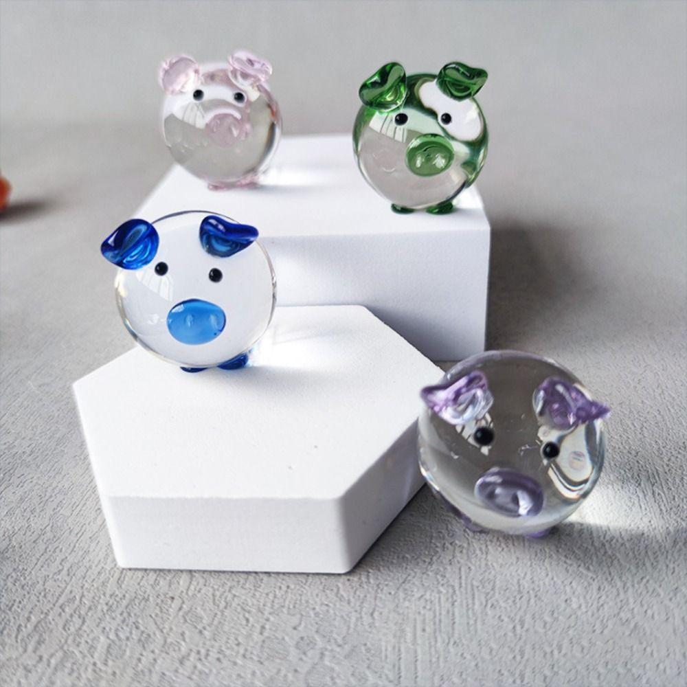 Souvenir Gifts Little Pig Figurines Art&Collection Paperweight Crafts Table Ornaments Home&Office