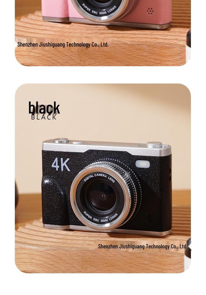 6400W HD Retro Digital Camera - Student-Friendly, Portable, Selfie & Travel Companion