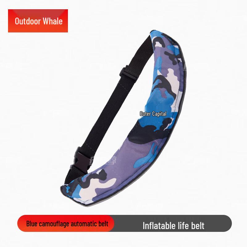 Outdoor Whale Inflatable Life Belt for Adult Water Rescue