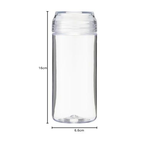 Thermo Mug Plastic Water Bottle, ALLDAY LIGHT, 420ml, Clear, AL24-42