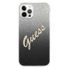 Guess Guhcp12Lpcuglsbk Iphone 12 Pro Max6,7 Czarny/Black Hardcase Brokatowy Gradient Skrypt