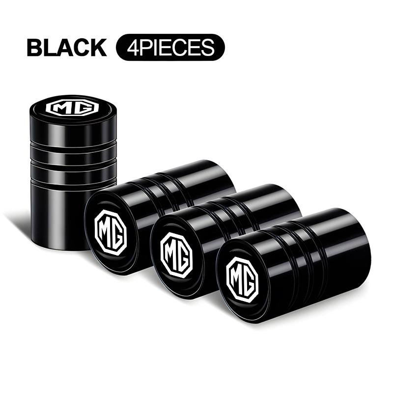 4Pcs Car Tire Valve Stems Cap Tire Valve Cap For MG 7 6 5 ZS MG4 EV ONE Cyberster HS MG3 EZS GT GS 3SW MARVEL-R Scorpio Hector UU333