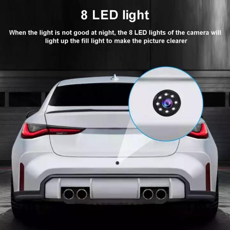 8 светодиодная Автомобильная камера заднего вида, камера заднего вида, камера 170°, HD, комплект ночной камеры, камера для парковки автомобиля, автомобильные аксессуары XYZ