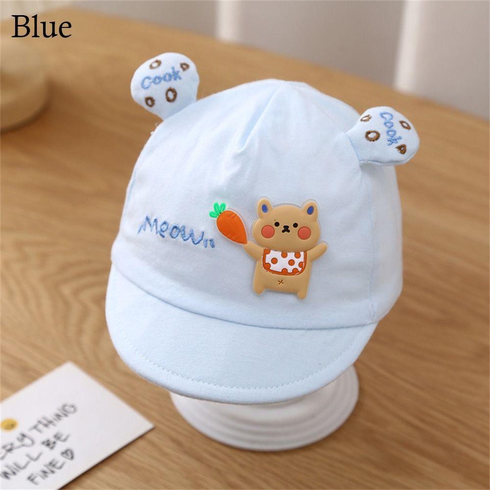 Мягкая хлопковая детская бейсболка с защитой от ультрафиолета, шляпа с утиным языком, модная детская солнцезащитная кепка для малышей