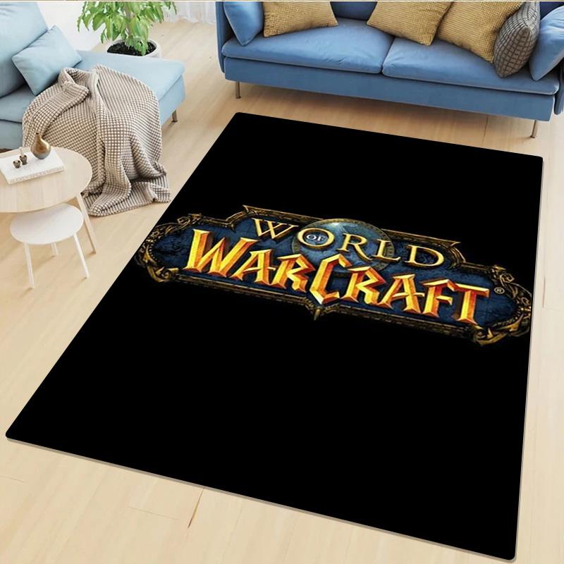 Ковер World of Warcraft - Домашний ковер Офисный Декоративный ковер Для гостиной Спальни Придверный коврик Напольный ковер Коврик для зоны компьютерного кресла