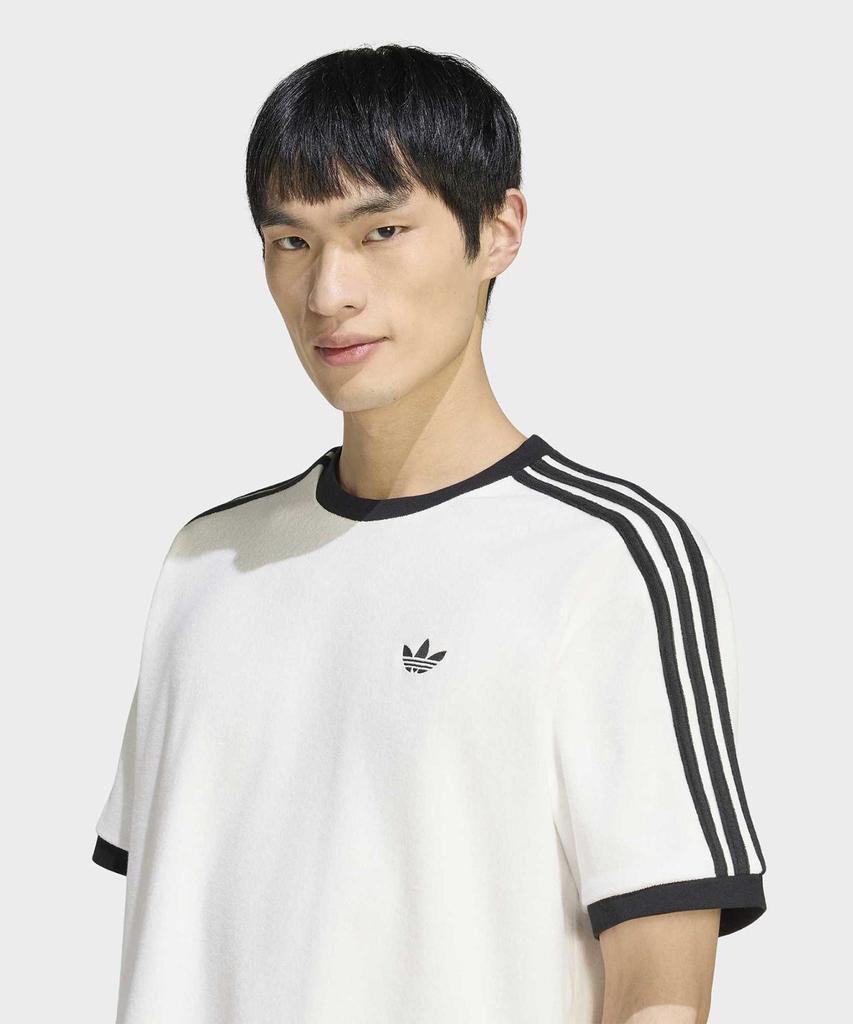 adidas Хлопковая футболка Cali - Облачно-белый:Черный / Kw7400