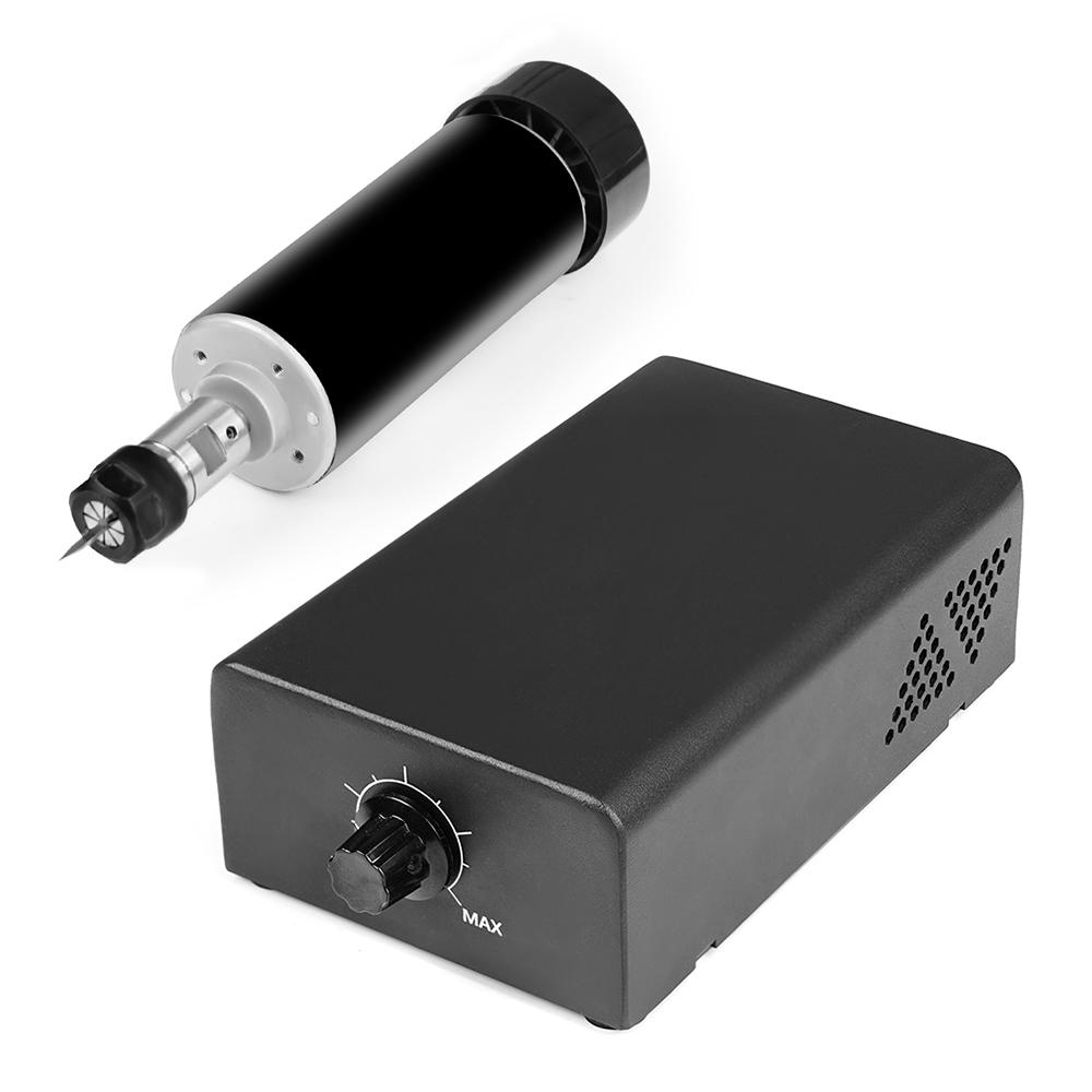TwoTrees 500W Air Cooling Spindle Motor Laser Engraver ER11 12000RPM Power Supply Speed Governor
