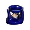 Ceramic Hand Type Oil Burner for Home, Office, with 1 Tea Light Candle, Made by Porcelain