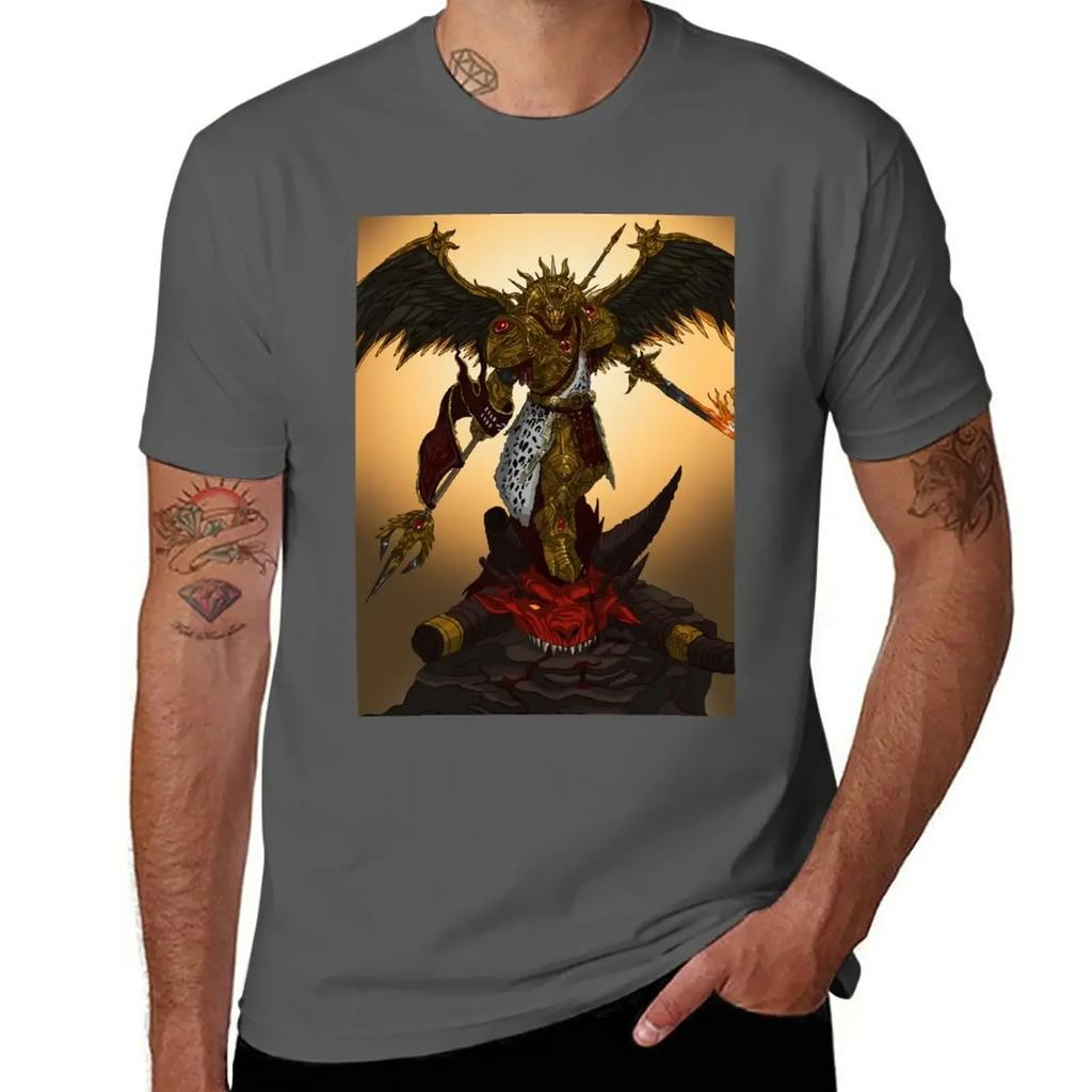 Sanguinius: Primarch of the Blood Angels T-Shirt animal print shirt for boys quick drying t-shirt graphic t shirts