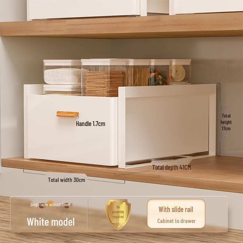 Стойка для шкафа с ящиками: Выдвижная корзина для специй и мисок