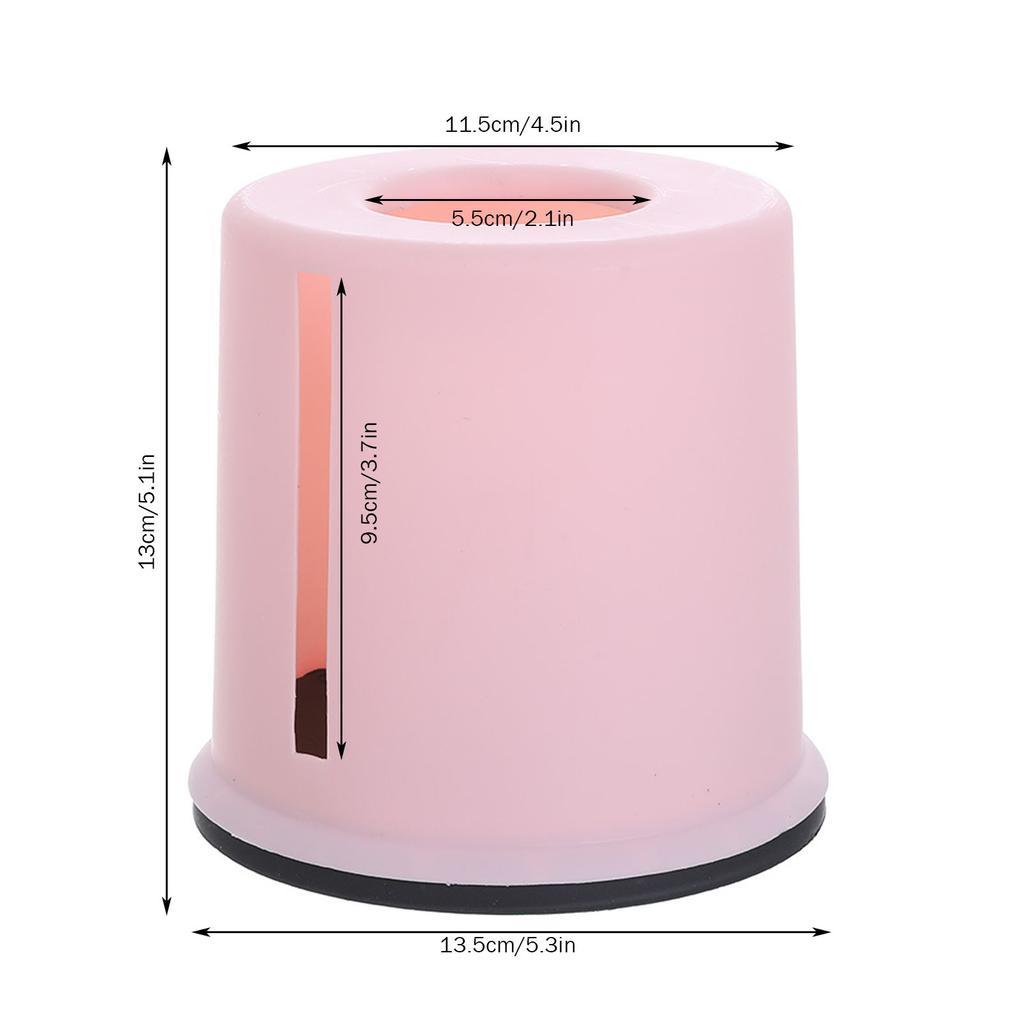 Круглая бытовая бумажная коробка Пластиковая коробка для салфеток Подходит для кухни Ресторана Коробки для салфеток в ванной Домашняя одежда и мебель