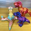 Dinosaur Toy 3d Printed T Rex Kids Creative Multicolor Articulated Display Model For Children