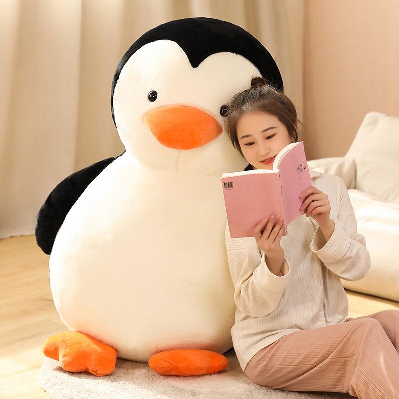 Cute Cute Penguin Doll Plush Toy Penguin Large Soft Throw Pillow Children'S Day Birthday Gift Girl