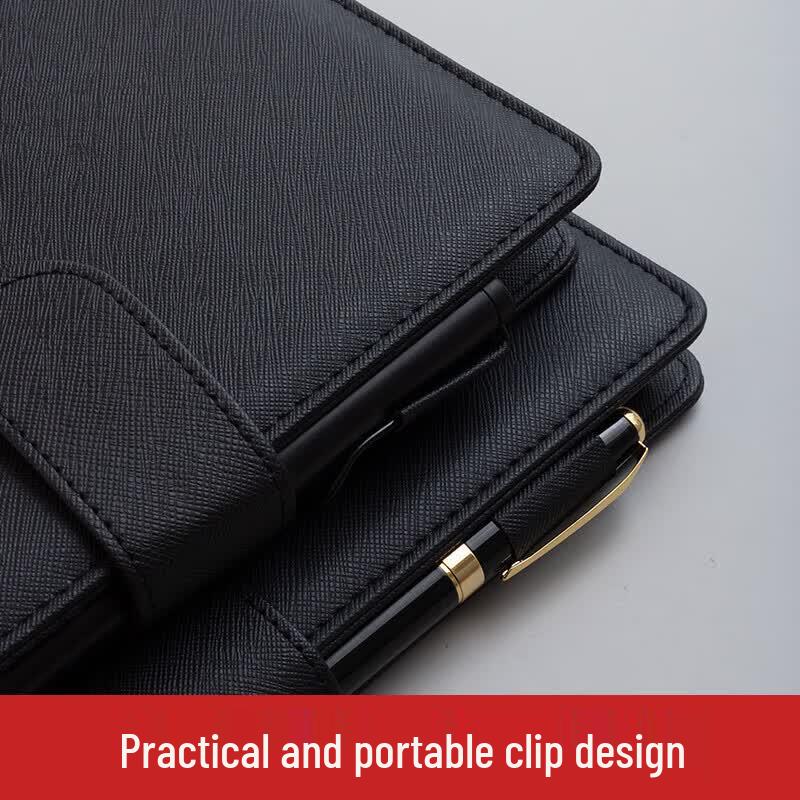M&G Office 18K Thread-Bound Leather Notebook