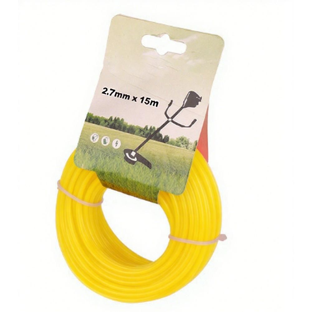 Леска для триммера, веревка для газонокосилки, подходит для большинства головок триммера, 49 футов, для ECHO 235, для SL FS 56 RC, 128LD, запчасти для газонокосилки