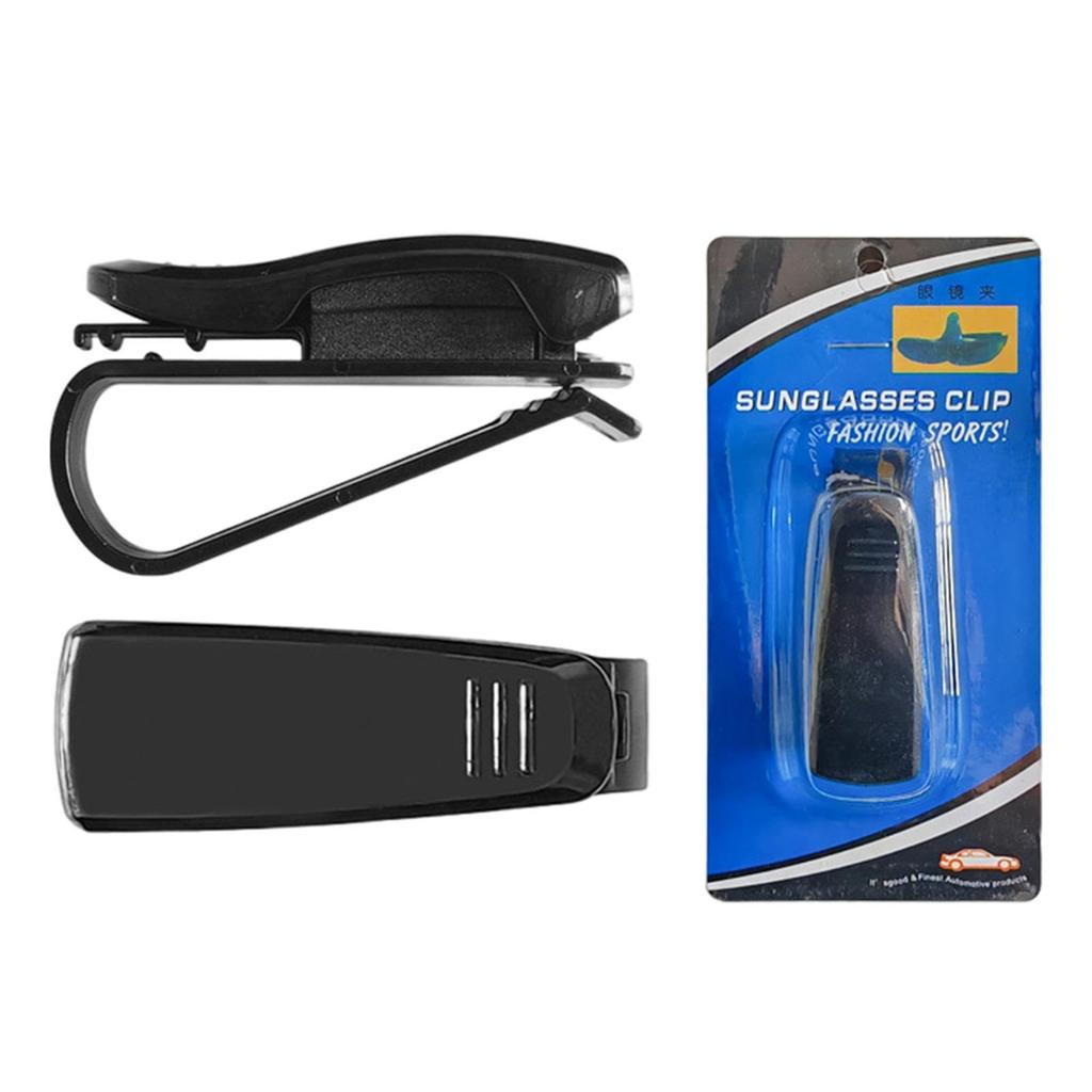 Автомобильный держатель для солнцезащитных очков, крепление для очков на козырек автомобиля - автомобильный держатель для очков автомобильный держатель для очков держатель для карт держатель для купюр автомобильный держатель для глаз, Du
