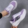 2025 Sports Shoes Running Shoes New Women's Shoes Mesh Breathable Casual White Soft Sole Lightweight Student Single Mesh Shoes