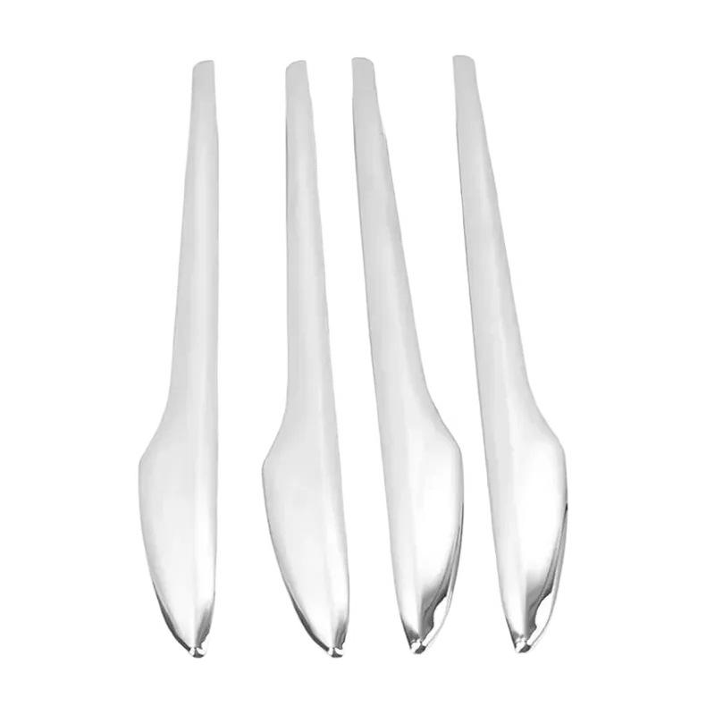 2018 Lexus ES Accessories: Rearview Mirror, Fuel Tank Cap, Door Handle, Bowl, and Rain Shield Modification.