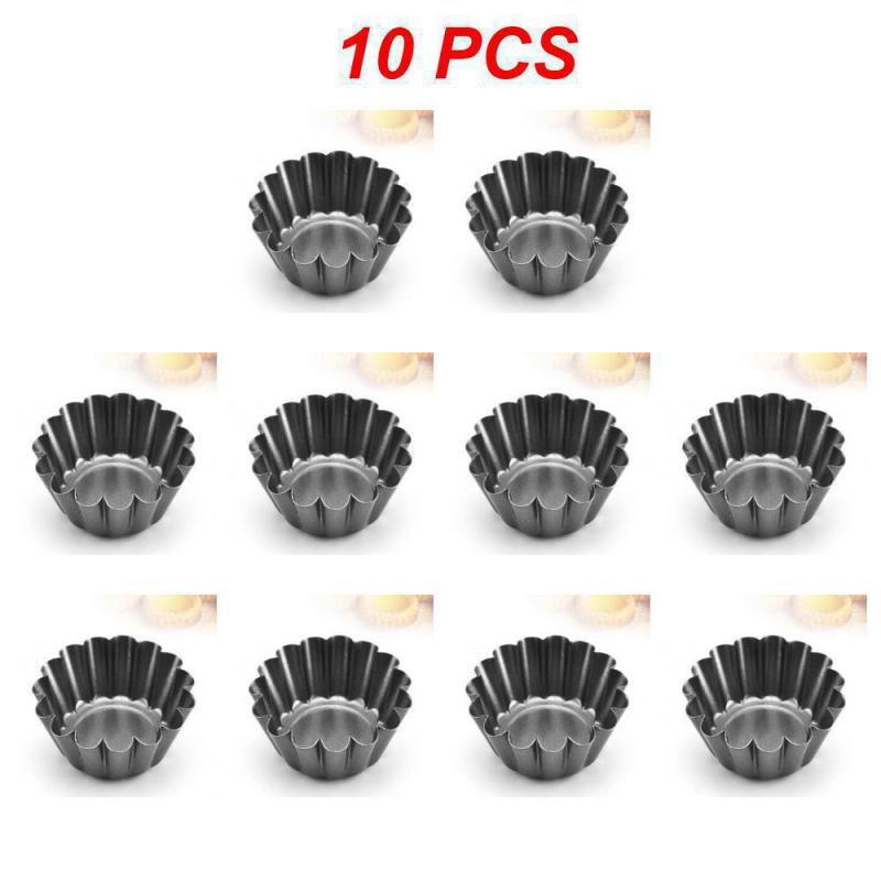 1~10 шт. антипригарная форма для тарталеток, киша, флана, пирога, пиццы, кекса, яичного тарталетки, форма для выпечки, кекса, противень для пиццы
