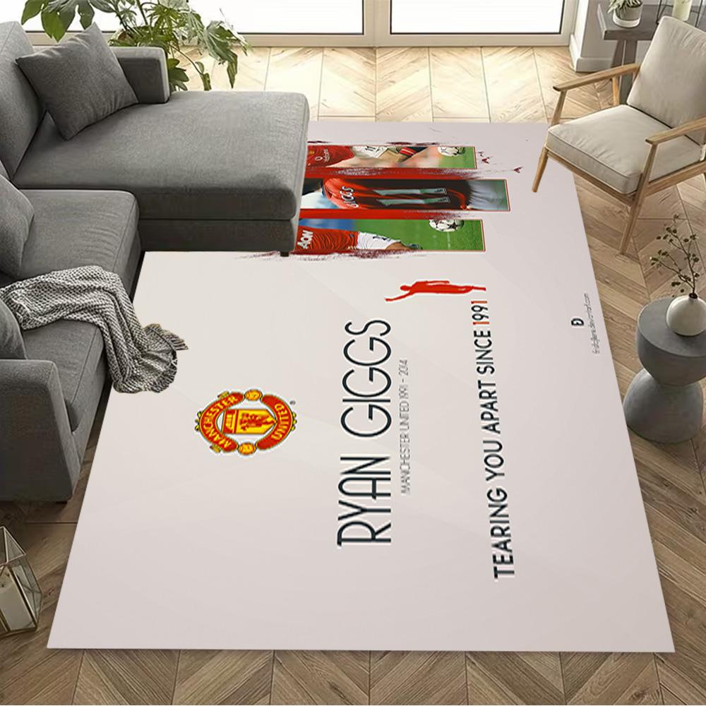 Barcelona's Messi Action Area Rug Design for Game Room Kitchen Dormitory Foyer Anti-slip Rug Decorate Offices Perfect Gift for Friends & Family