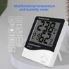 Household Temperature Humidity Meter Digital Clock Alarm Clock High Accuracy Indoor Hermometer