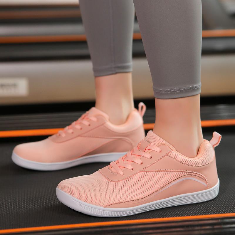 MCTIN Парная спортивная обувь для женщин, повседневные дышащие кроссовки на платформе со шнуровкой, мужские кроссовки для бега